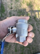 Lot Of 8 1   NPT Threaded Full Port Ball Valve Stainless Steel SS316