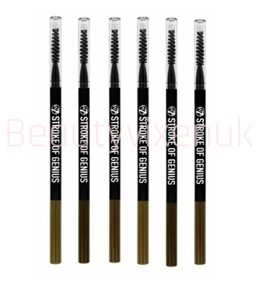 W7 Stroke Of Genius Eyebrow Pencil / Micro Eye Brow  Micro-bladed Look - Image 2 of 3