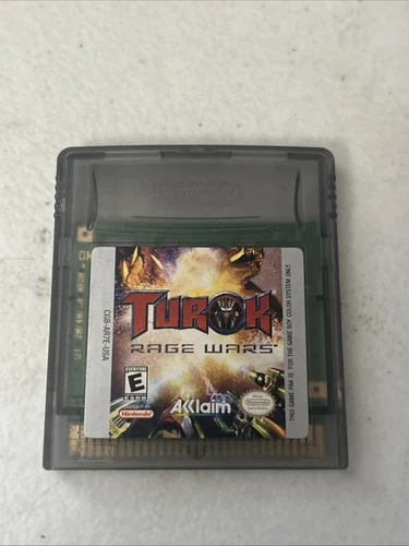 Turok: Rage Wars Nintendo Game Boy Color 1999 Cartridge Only Tested Works