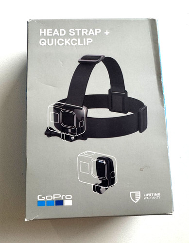 GoPro OEM Head Strap + Quickclip ACHOM-001 GENUINE New in Box