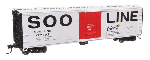 2865 Walthers HO 50' PC&F Insulated Boxcar Soo Line #177602 | Zustand: New