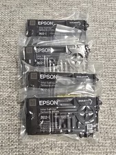 Epson 802-I Initial Ink Cartridge 4-Pack for Work Force Pro 4720, 4730, 4740 NEW