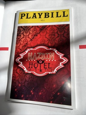 洋書 Hazbin Hotel Official PLAYBILL Season Hazbin Hotel PLAYBILL Official Promo Season 1 limited edition