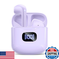 KTGEE Bluetooth 5.3 Wireless Earbuds LED Display IPX7 Mic Sports