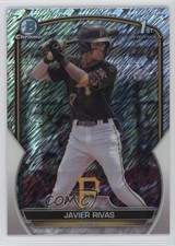 2023 Bowman Chrome Prospects Shimmer Refractor Javier Rivas #BCP-159 1d0h
