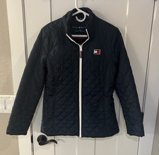 Tommy Hilfiger Black Quilted 3-in-1 Full Zip Jacket Women's M
