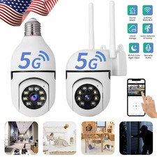 5G  2.4G Wi-Fi 1080P Security Camera System Outdoor Home Night Vision Cam