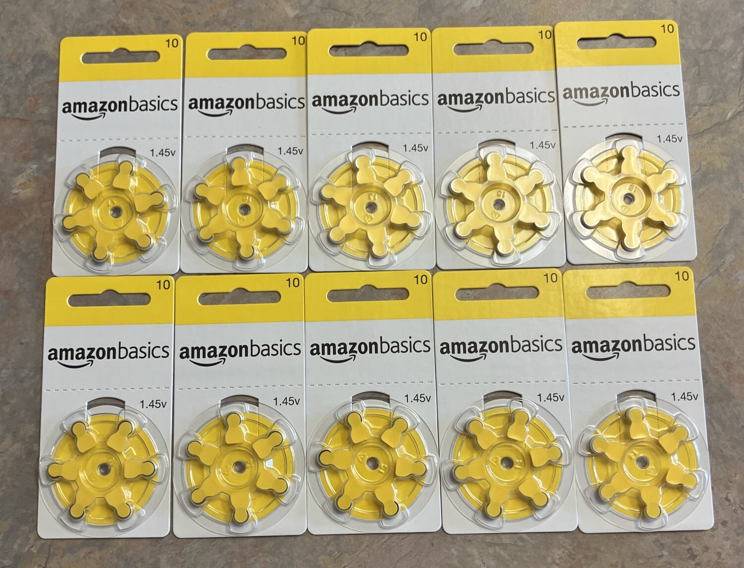 Lot Of 60 Hearing Aid Batteries Size 10 Expire May 2025