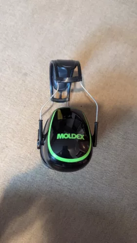 MOLDEX Gehörschutzkapsel M6 SNR 35 dB On Ear Grün Schwarz Ohrstöpsel