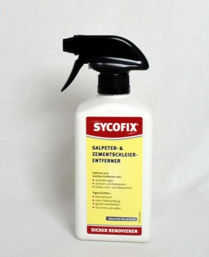 Sycofix Salpeter- und Zementschleier-Entferner 500 ml Pumpflasche - Bild 1 von 1