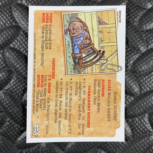 GARBAGE PAIL KIDS 2025 CHROME 7TH SERIES 7 BASE REFRACTOR PICK-A-CARD 251a-AN8b - Picture 115 of 201