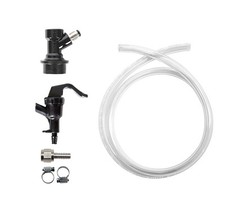 Ball Lock Liquid Line Disconnect Threaded Pigtail Hose Assembly for Homebrew Keg