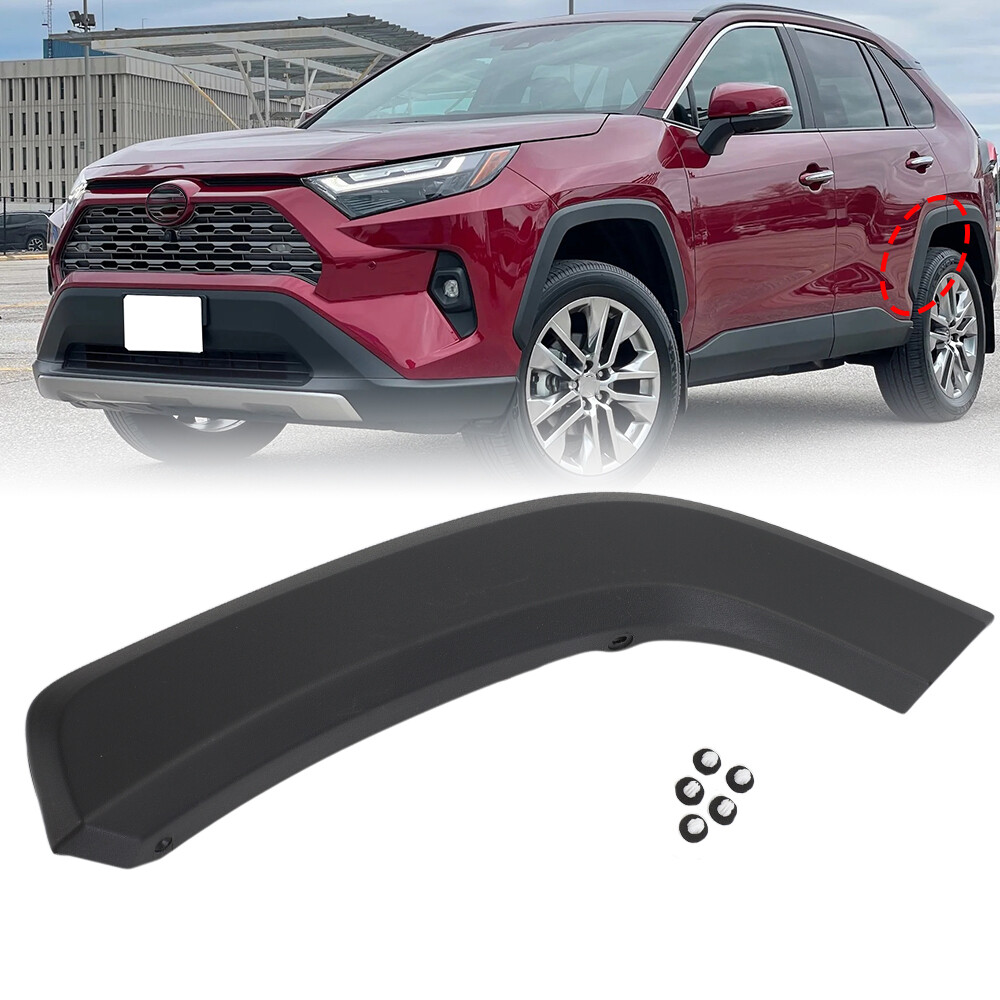 For Toyota RAV4 19-22 Rear Left Door Wheel Flare Arch Trim Molding
