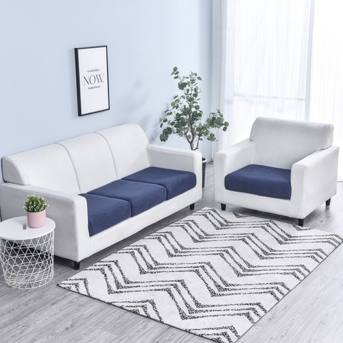 Sofa Seat Cover Covers Seater Couch Slipcover Cushion Elastic Settee Protector - Picture 3 of 27