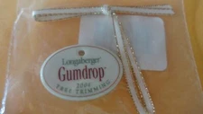 Longaberger 2004 Tree Trimming TT Gumdrop Basket Miniature Tie-On #20027 - NEW