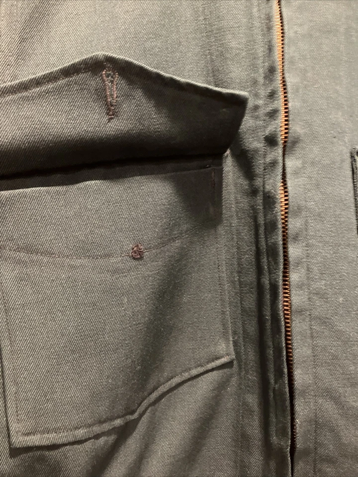 Vintage 50s Masterbuilt Wool Coke Delivery Workwear Jacket Sz 36 19.5x23 *READ* - Image 4 of 4