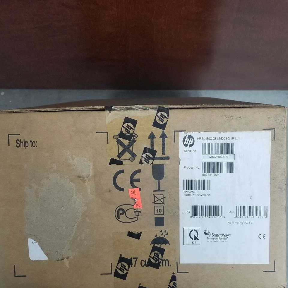 HPE ProLiant BL460c G6 L5520 2.26GHz Quad Core 6GB Blade Server 507781-B21 NEW - Image 2 of 3