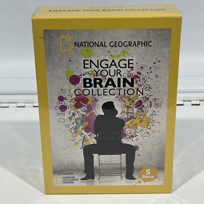 National Geographic Engage Your Brain Collection DVD | Brand New Sealed