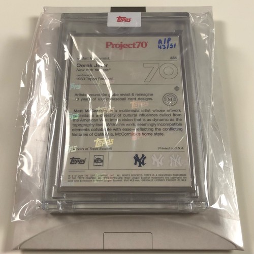 2021 Topps Project 70 Artist Proof #/51 Hand-numbered (You Pick) Ohtani, Judge.. - Picture 35 of 60