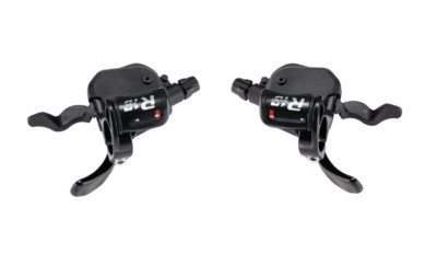 Microshift SL-R760-3 10-fach Triple Xpress Rennrad Flat Bar Schalthebel passend für Shimano