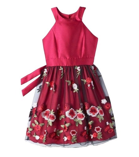 Speechless Kids Girls Brown White Dress Floral Embroidered Lined Size 12 | eBay Speechless Kids Girls Brown White Dress Floral Embroidered Lined Size 12 | eBay