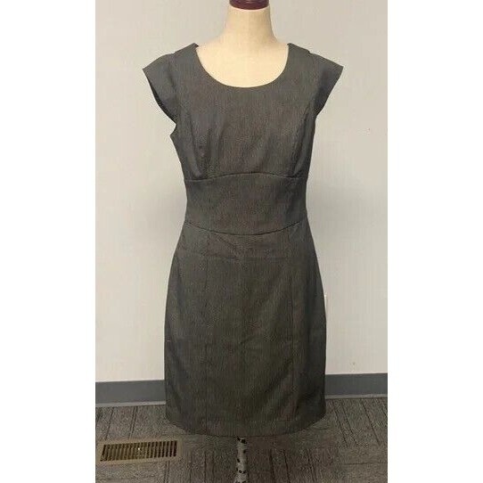ワンピース ie Fluid Capsleeve Dress 01 Gray The Limited Collection Gray Dress Cap Sleeve Sheath Knee