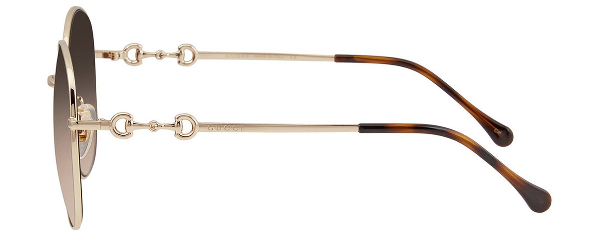 GUCCI GG0881SA-002 Womens Designer Sunglasses in Gold