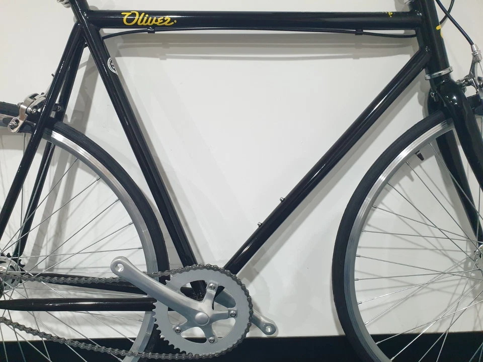 New Single Speed Vintage Style Black City Bike - Image 4 of 4