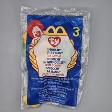 McDonalds Ty Teenie Beanie Baby Smoochy The Frog 1999 3
