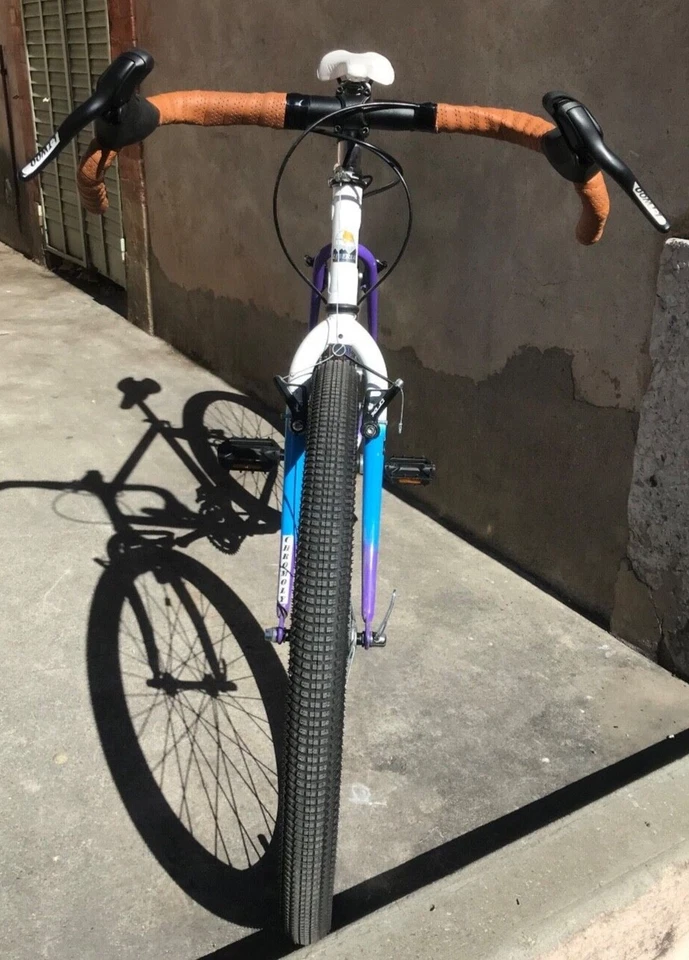 Vélo Vintage VTT Libéria restauré en Gravel taille 45 année 90' - Photo 4/4