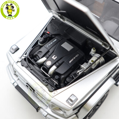 1/18 Mercedes-AMG G63 Benz AUTOart 76323 Silver Model Car Gifts