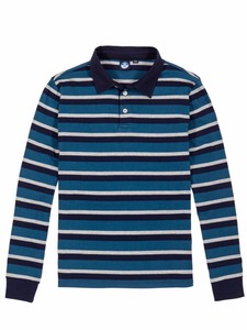 polo uomo manica lunga a righe