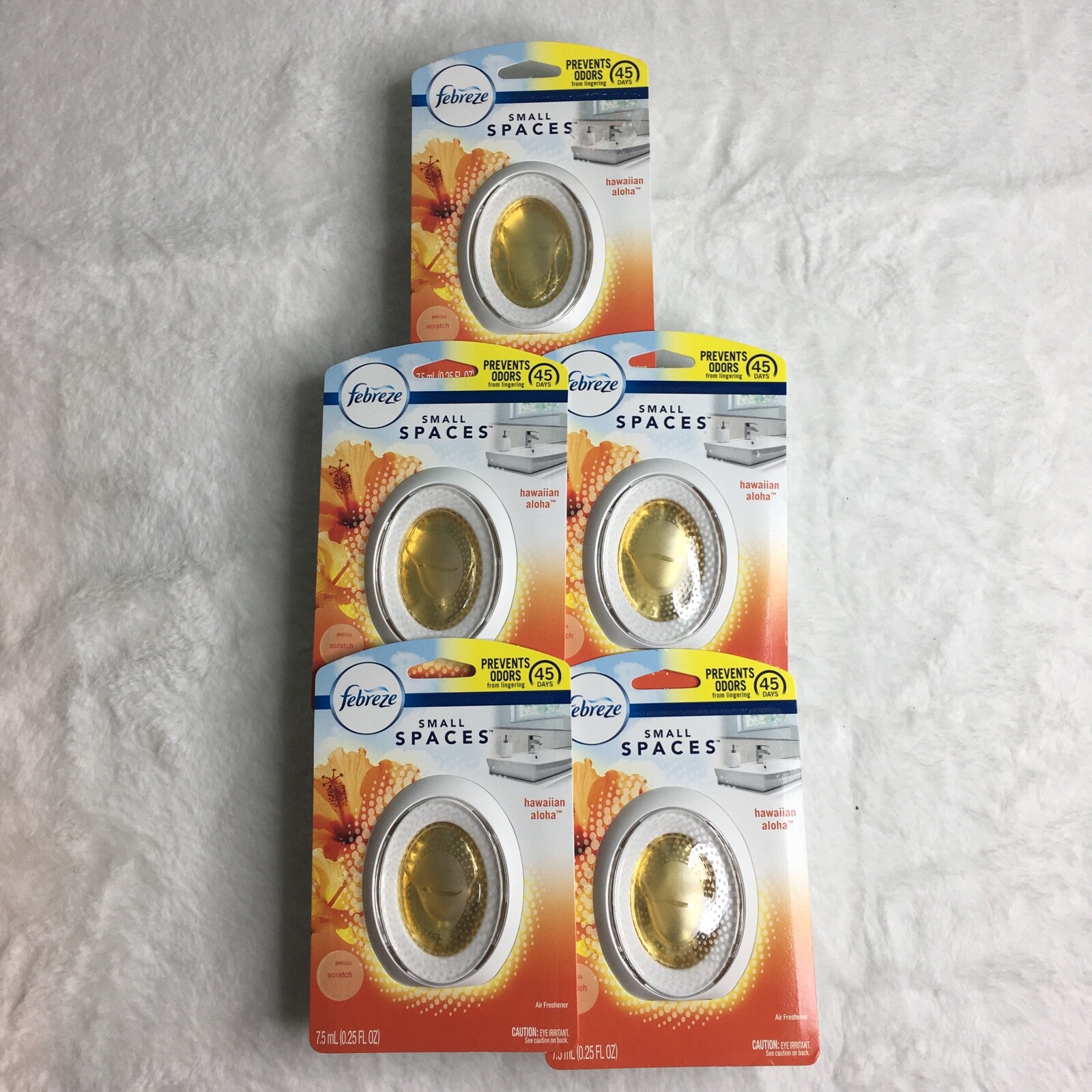 Febreze Small Spaces HAWAIIAN ALOHA Scent Air Freshener Fresheners 5