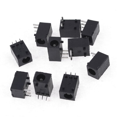 10 Stück PCB (3,5 mm, DC Power Jack Sockel für die Anschlüsse