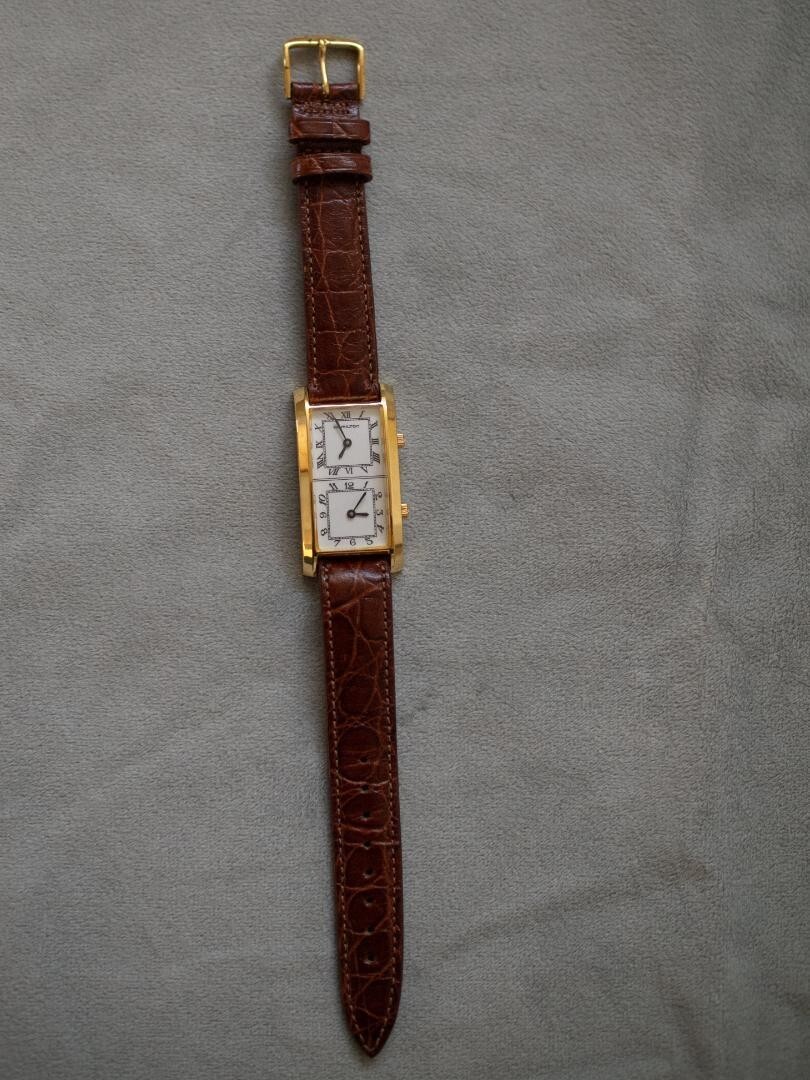 Hamilton 6274 American Traveler Dual Time Quartz Men Watch from JP