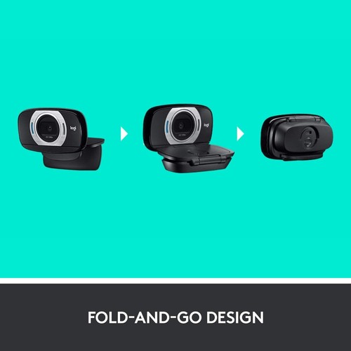 Logitech C615 Przenośna kamera internetowa Autofocus HD (1080p / 30fp) Połączenia wideo - Zdjęcie 8 z 9