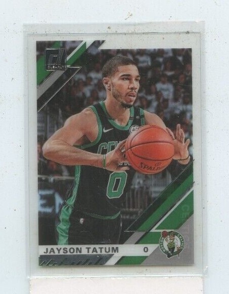 JAYSON TATUM 2019-20 Panini Clearly Donruss #2 Boston Celtics