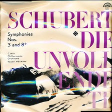 Schubert Neumann Czech Phil Symphonies Nos. 3 8 Supr SUA ST 50771 SEALED