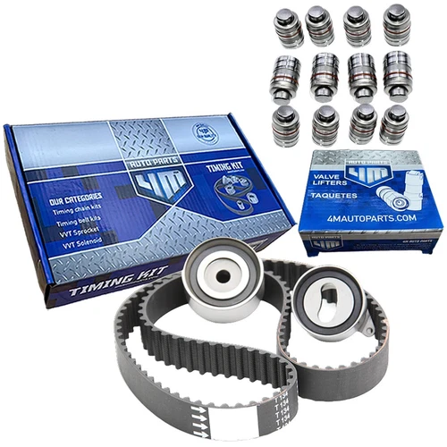 Engine Timing Belt Kit & Valve Lifters Fits Ford Probe, Mazda 626, MX-6; 2.2L