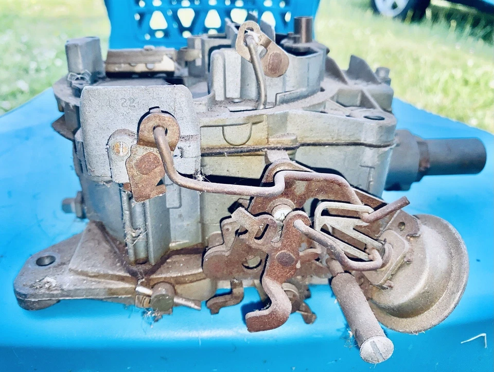 Camión Chevy Silverado 1976 454 Q-Jet Carb #17056212 ABH 1366, GM original Foto 4 de 4