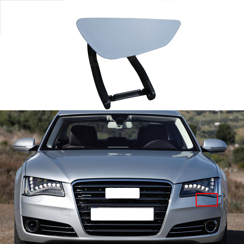 4H0955269 Left Headlight Washer Jet Nozzle Cover Cap For Audi A8