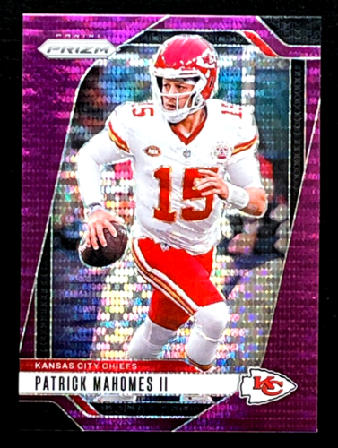 Patrick Mahomes II 2024 Panini Prizm Purple Pulsar #138 Parallel Chiefs