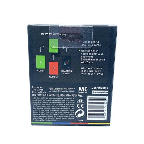 NEW Mattel - UNO Minimalista Special Edition Card Game - Picture 8 of 12