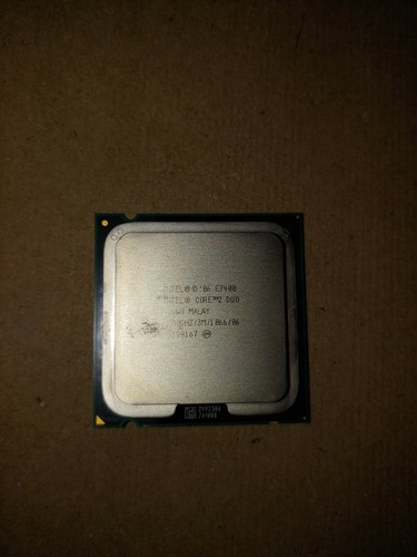 Intel Core 2 Duo E7400 SLGQ8 CPU 2,80GHZ/3M/1066/06 - Bild 1 von 2