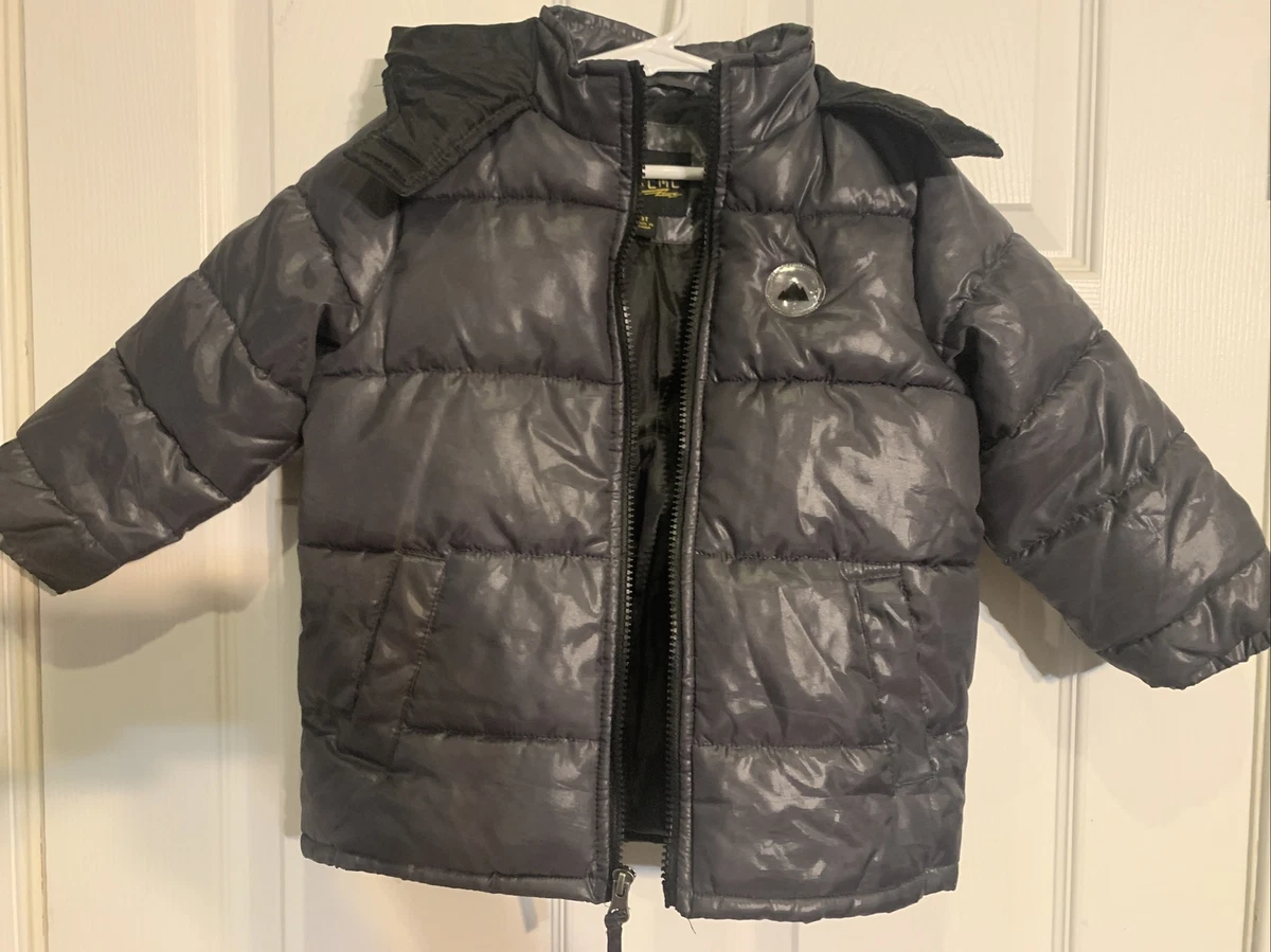 Toddler Size 3 Year puffer winter coat With Dark Gray | eBay