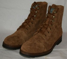 Polo Ralph Lauren Enville Brown Suede Boots UK6 EU40 US7