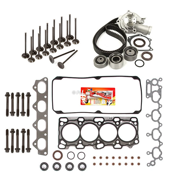 Juego de juntas de culata válvulas correa de distribución apto 01-05 Dodge Chrysler 2.4L 4G64 Foto 4 de 4