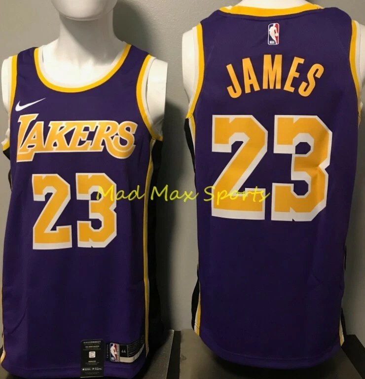 Unisex Jordan Brand LeBron James Purple Los Angeles Lakers Swingman Jersey - Statement Edition Size: Small