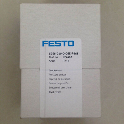 1pcs NEW SDE5-D10-O-Q6E-P-M8 527467 For FESTO pressure switch | eBay