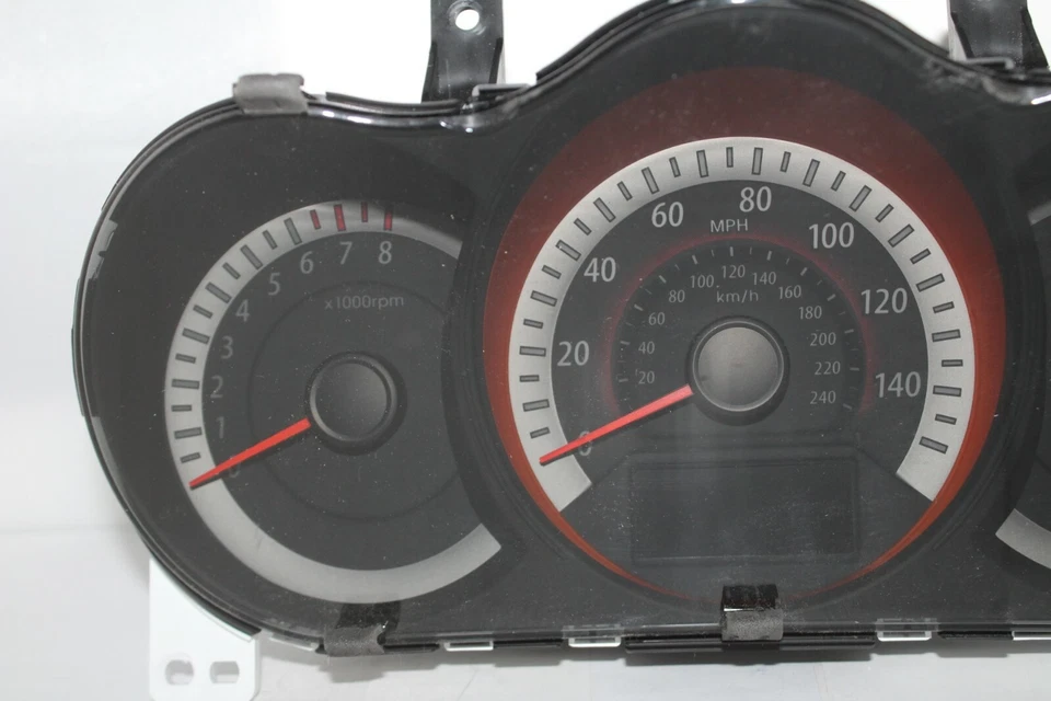 速度表仪表组仪表板仪表 2010 起亚 Forte 27,525 英里 — 第 2/4 张图片
